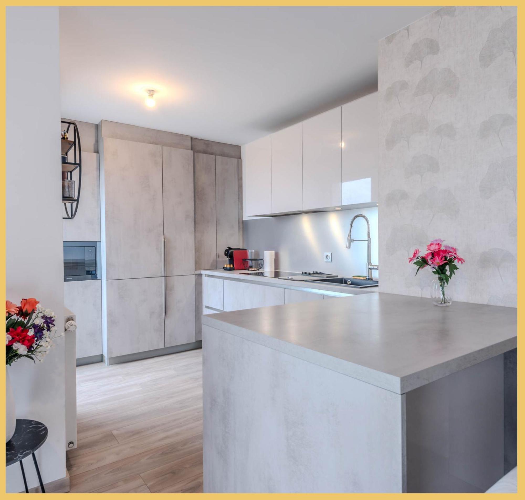 Appart T3 Moderne Ambilly Apartment Bagian luar foto