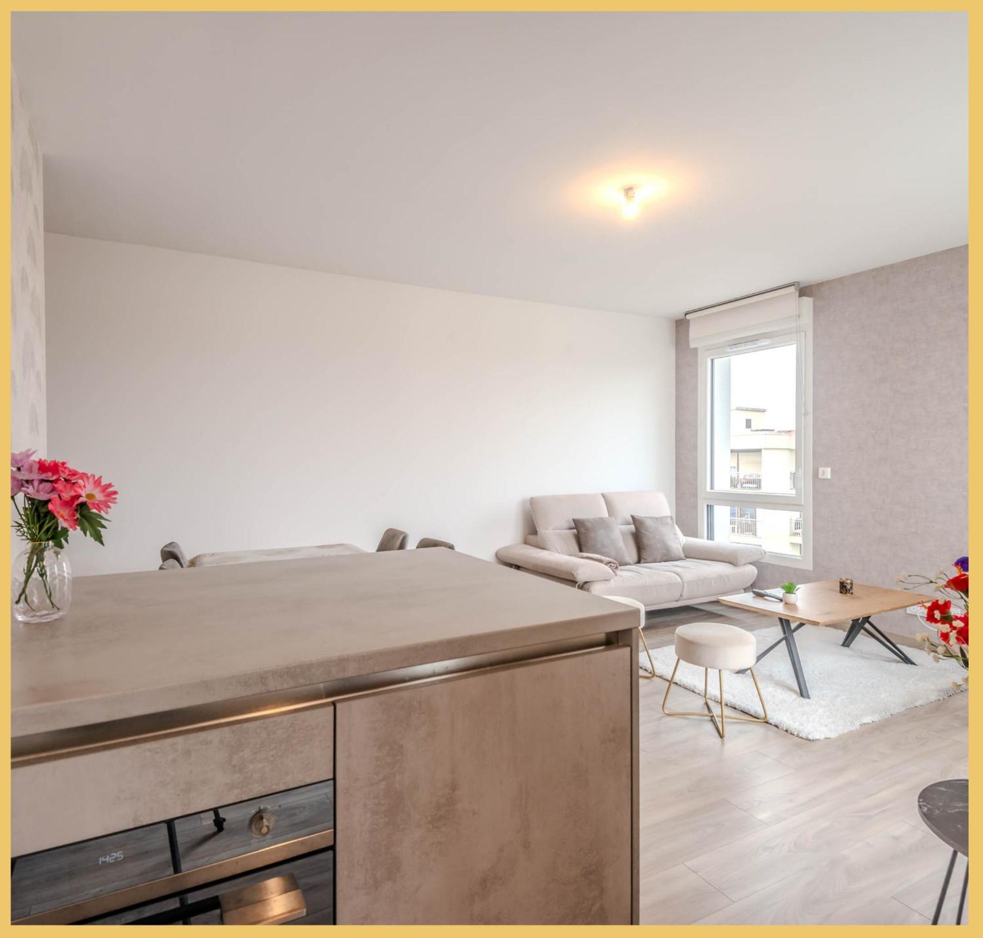 Appart T3 Moderne Ambilly Apartment Bagian luar foto