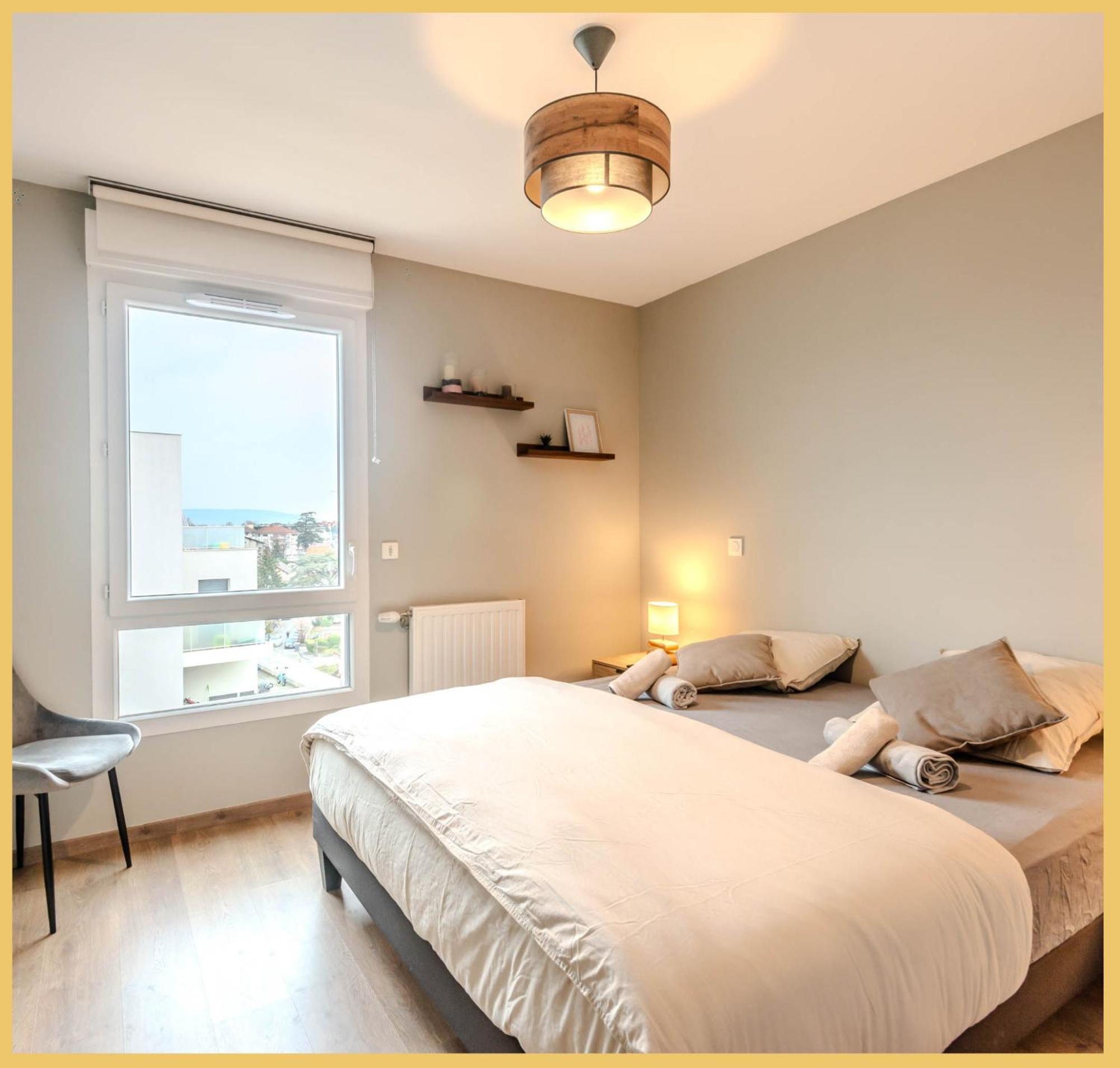Appart T3 Moderne Ambilly Apartment Bagian luar foto